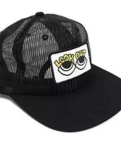 Hats Cult Look Out Mesh Hat-Black