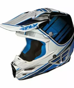 PROTECTIVE GEAR Fly Racing 2012 F2 Trey Canard Carbon Helmet-Blue/White