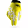 100% ITrack Glove-Neon Yellow RACE WEAR