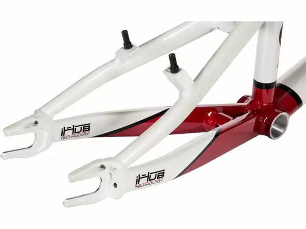 Intense Podium XLT BMX Race Frame-Ltd Ed-White/Red FRAMES 2 Intense Podium XLT BMX Race Frame-Ltd Ed-White/Red FRAMES