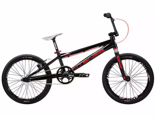 Intense 2013/Sonic BMX Bike-Pro XXL-Flat Black/Red 1 Intense 2013/Sonic BMX Bike-Pro XXL-Flat Black/Red