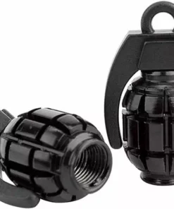 Black Ops Grenade BMX Valve Caps