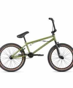 Haro Downtown DLX 20.5"TT BMX Freestyle Bike-Matte Army Green FREESTYLE BIKES