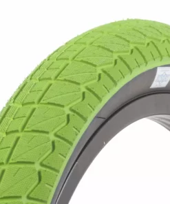 Sunday Jake Seeley Street Sweeper Tire-Green With Black Sidewall-20 X 2.40"