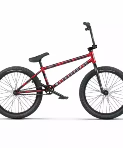 We The People 2023 Audio 22" BMX Freestyle Bike-Matte Aqua Red