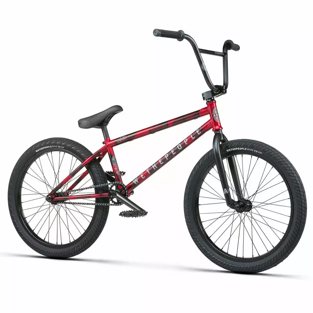 We The People 2023 Audio 22" BMX Freestyle Bike-Matte Aqua Red 2 We The People 2023 Audio 22" BMX Freestyle Bike-Matte Aqua Red