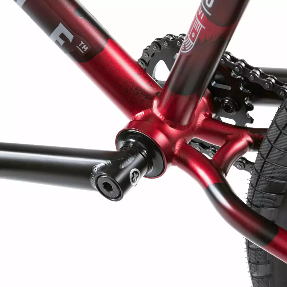 We The People 2023 Audio 22" BMX Freestyle Bike-Matte Aqua Red 9 We The People 2023 Audio 22" BMX Freestyle Bike-Matte Aqua Red