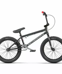 We The People 2023 CRS 18" BMX Freestyle Bike-Matte Black