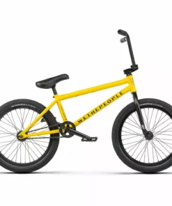 We The People 2023 Justice 20.75"TT BMX Freestyle Bike-Matte Taxi Yellow BIKES