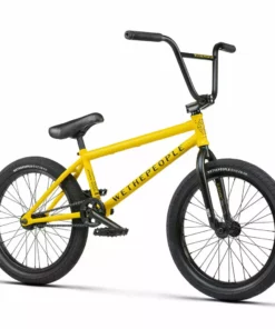 We The People 2023 Justice 20.75"TT BMX Freestyle Bike-Matte Taxi Yellow BIKES