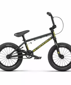 We The People 2023 Riot 14" BMX Freestyle Bike-Matte Black