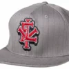 Fly Racing Baseball Hat-Gray/Red APPAREL