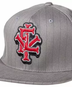 Fly Racing Baseball Hat-Gray/Red APPAREL