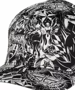 Fly Racing Winner's Circle Hat-Black/White-Large/X-Large