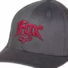 Fox Society Hat-Gray/Red