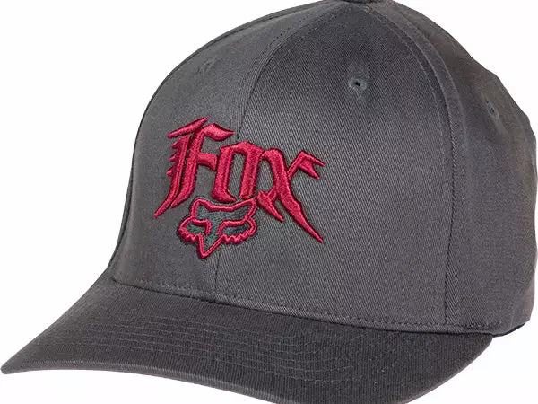 Fox Society Hat-Gray/Red 1 Fox Society Hat-Gray/Red
