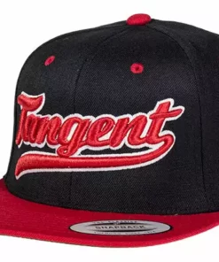 Tangent Snapback Hat-Black/Red APPAREL