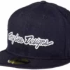 Troy Lee Signature Hat-Black-Youth APPAREL