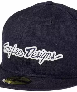 Troy Lee Signature Hat-Black-Youth APPAREL