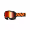 PROTECTIVE GEAR 100% Accuri 2 Goggles-Chicago-Mirror Red Lens