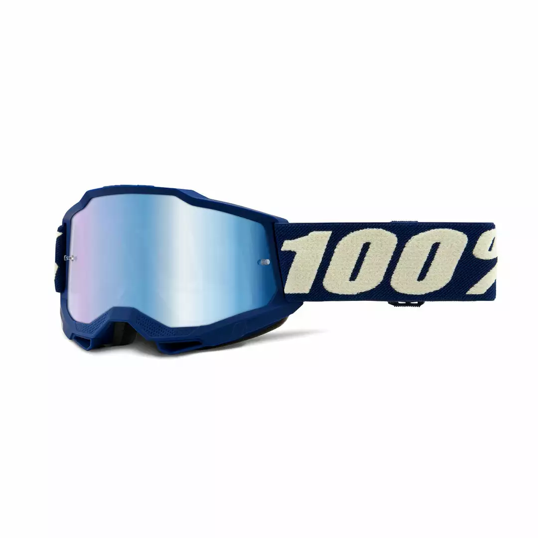 100% Accuri 2 Youth Goggles-Deepmarine-Mirror Blue Lens 1 100% Accuri 2 Youth Goggles-Deepmarine-Mirror Blue Lens