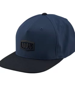 100% Enterprise Snapback Hat-Blue APPAREL