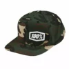 APPAREL 100% Machine Snapback Hat-Camo