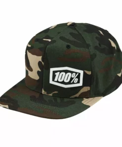 APPAREL 100% Machine Snapback Hat-Camo