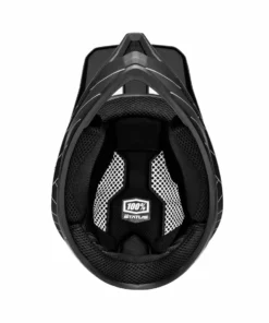 100% Status Helmet-Essential Black PROTECTIVE GEAR