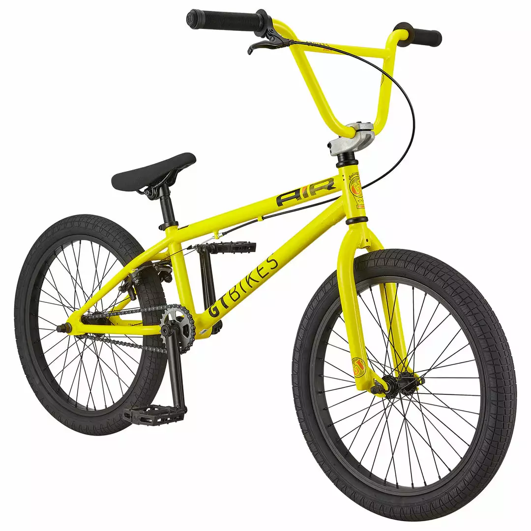 BIKES GT Air 20"TT BMX Bike-GT Yellow 2 BIKES GT Air 20"TT BMX Bike-GT Yellow