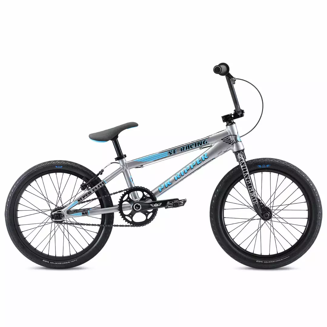 SE Racing PK Ripper Super Elite Pro BMX Race Bike-Silver RACE BIKES 1 SE Racing PK Ripper Super Elite Pro BMX Race Bike-Silver RACE BIKES