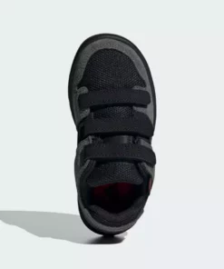 Adidas Five Ten Freerider Kids Flat Pedal Shoes-Grey Five/Core Black/Grey Four