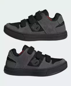 Adidas Five Ten Freerider Kids Flat Pedal Shoes-Grey Five/Core Black/Grey Four