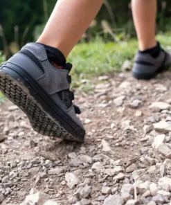 Adidas Five Ten Freerider Kids Flat Pedal Shoes-Grey Five/Core Black/Grey Four