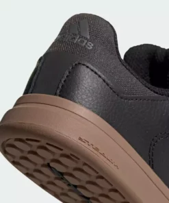 Adidas Five Ten Sleuth DLX Kids Flat Pedal Shoes-Core Black/Scarlet/Grey Four