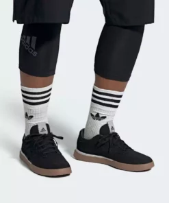 Adidas Five Ten Sleuth Flat Pedal Shoes-Core Black/Core Black/Gum M2