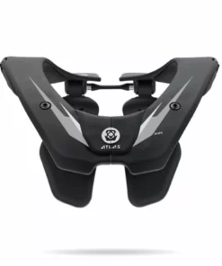 PROTECTIVE GEAR Atlas Air Neck Brace-Black/Silver