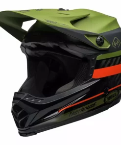 Bell Full-9 Fasthouse-Gloss Green/Orange PROTECTIVE GEAR