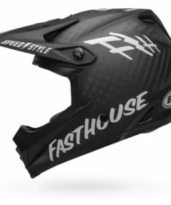 Bell Full-9 Helmet-Fasthouse Matte Black/White PROTECTIVE GEAR 8 Bell Full-9 Helmet-Fasthouse Matte Black/White PROTECTIVE GEAR