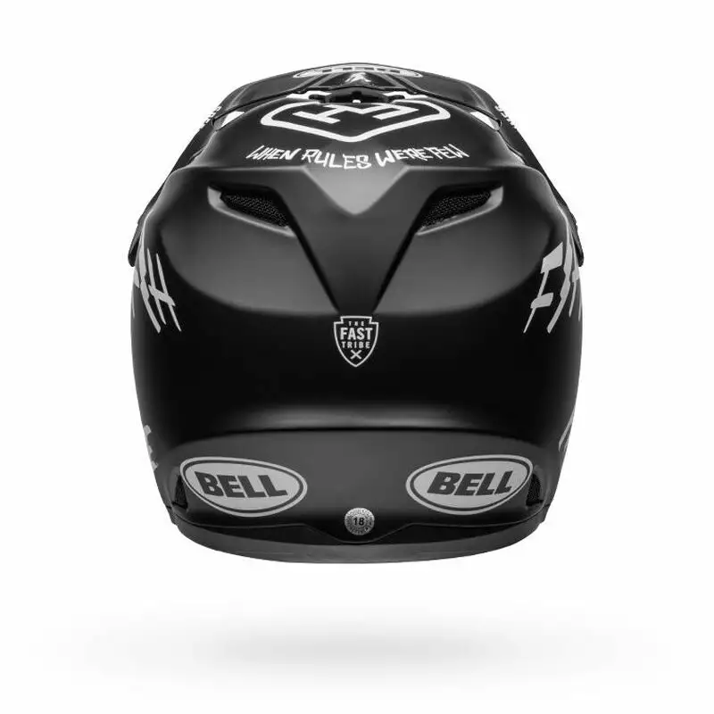 Bell Full-9 Fusion MIPS Helmet-Fasthouse Matte Black/White 5 Bell Full-9 Fusion MIPS Helmet-Fasthouse Matte Black/White