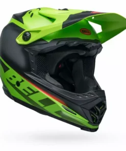 Bell Full-9 Fusion MIPS Helmet-Matte Green/Black/Crimson