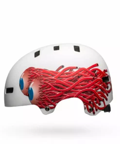 Bell Local Helmet-Eyes Matte White 13 Bell Local Helmet-Eyes Matte White