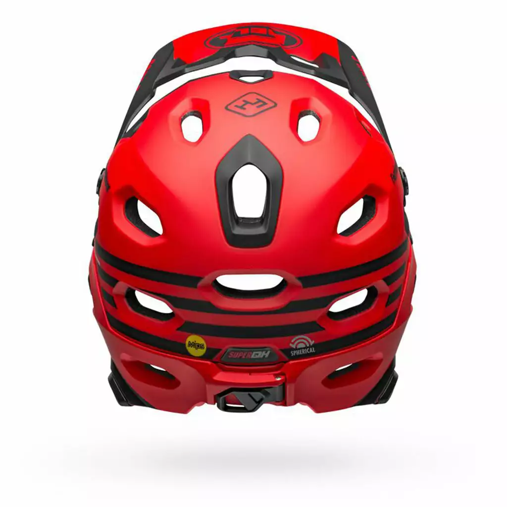 Bell Super DH Spherical Helmet-Fasthouse Matte Red/Black 4 Bell Super DH Spherical Helmet-Fasthouse Matte Red/Black