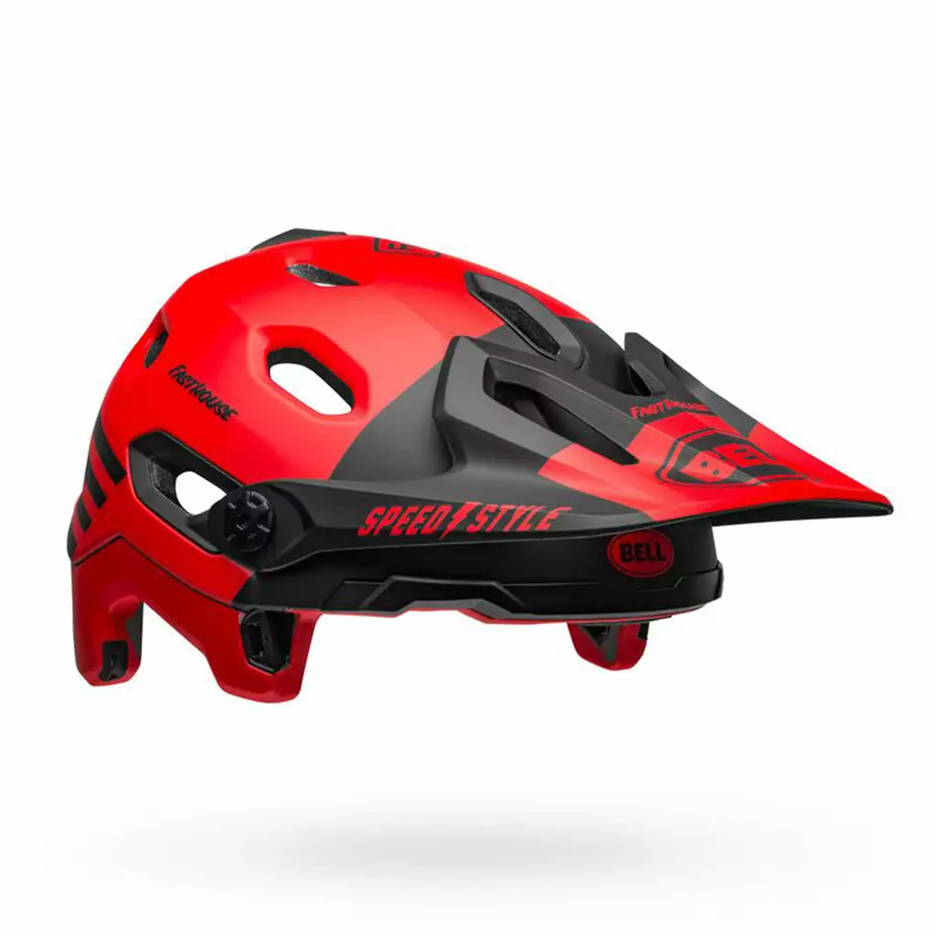 Bell Super DH Spherical Helmet-Fasthouse Matte Red/Black 7 Bell Super DH Spherical Helmet-Fasthouse Matte Red/Black