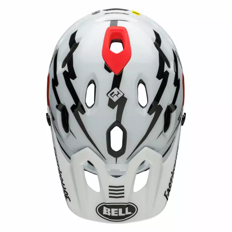 Bell Super DH Spherical Helmet-Matte/Gloss Black/White 4 Bell Super DH Spherical Helmet-Matte/Gloss Black/White