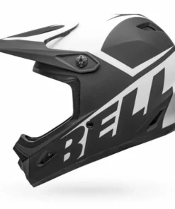 PROTECTIVE GEAR Bell Transfer Helmet-Slice Matte Black/White