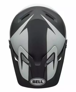 PROTECTIVE GEAR Bell Transfer Helmet-Slice Matte Black/White