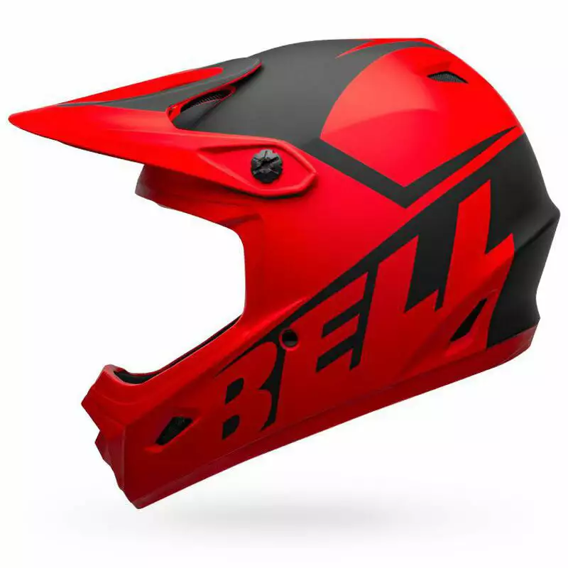 Bell Transfer Helmet-Slice Matte Red/Black PROTECTIVE GEAR 3 Bell Transfer Helmet-Slice Matte Red/Black PROTECTIVE GEAR