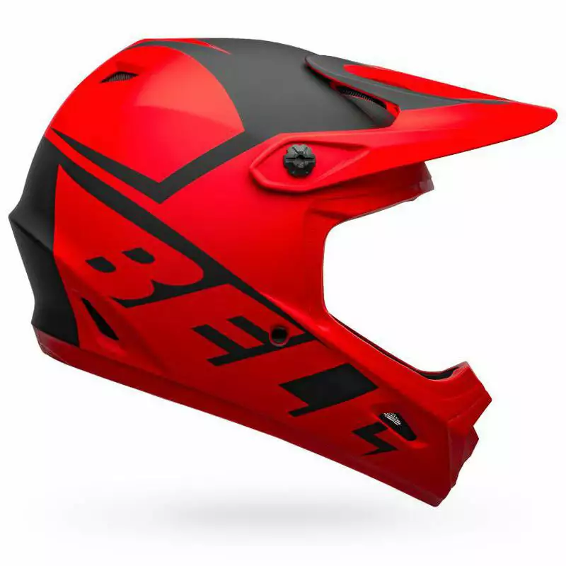 Bell Transfer Helmet-Slice Matte Red/Black PROTECTIVE GEAR 4 Bell Transfer Helmet-Slice Matte Red/Black PROTECTIVE GEAR