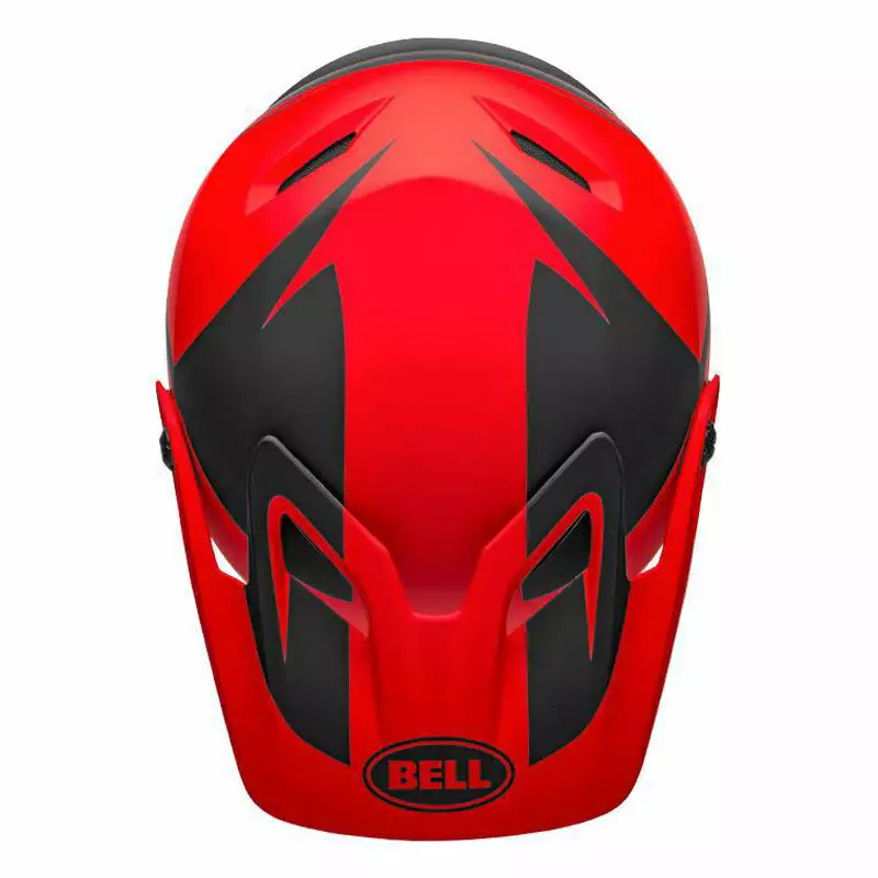 Bell Transfer Helmet-Slice Matte Red/Black PROTECTIVE GEAR 6 Bell Transfer Helmet-Slice Matte Red/Black PROTECTIVE GEAR